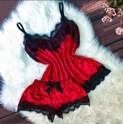 Sexy Suede - Red & Pink