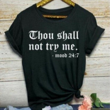 Thou Shall Not Try Me