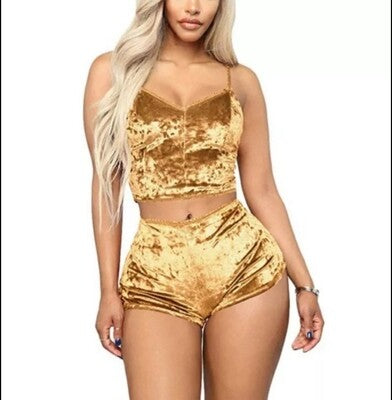 Sexy - Velvet Two Piece