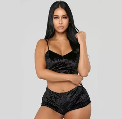 Sexy - Velvet Two Piece