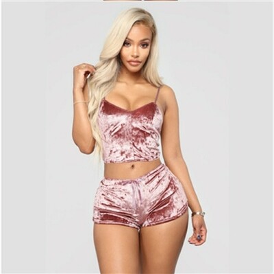 Sexy - Velvet Two Piece