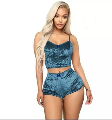 Sexy - Velvet Two Piece